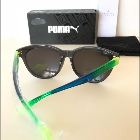PUMA Rounded Cat Eye Sunglasses - Picture 6 of 6